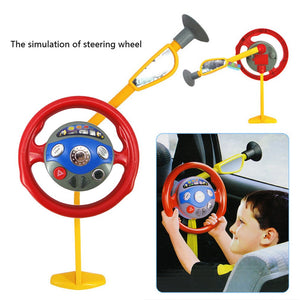 Kids Backseat Driver Car Steering Wheel Toy - kandcspot